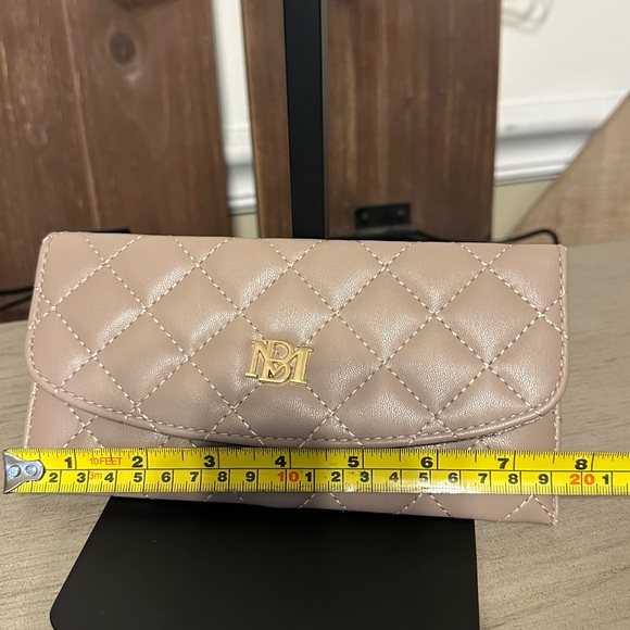 Badgley Mischka Brown Quilted Wallet - Picture 8 of 10